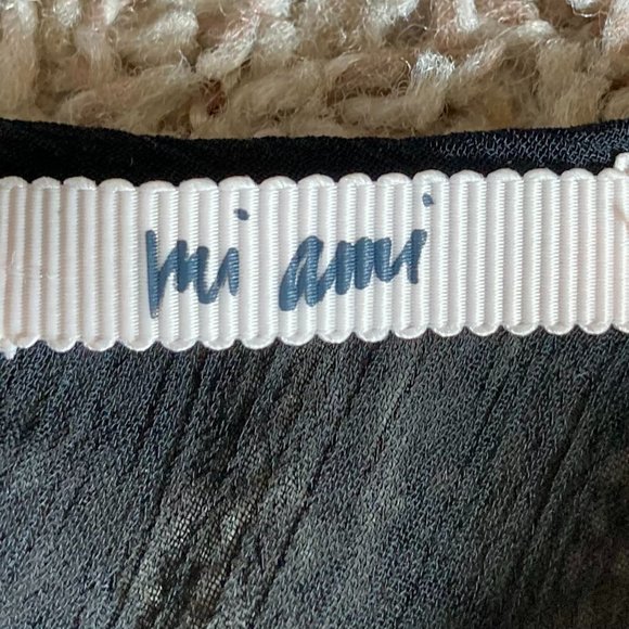 Mi Ami by Francesca's Black Flowy Sheer Dress - Picture 7 of 9